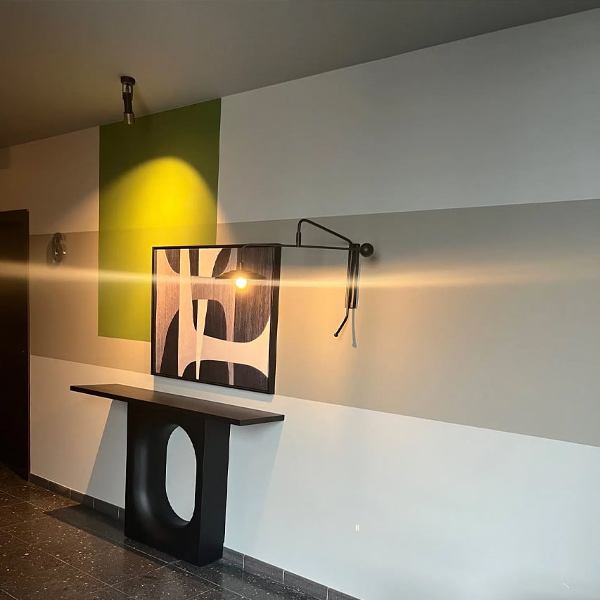 Wandgestaltung Berlin – Streifenmuster und Designanstriche