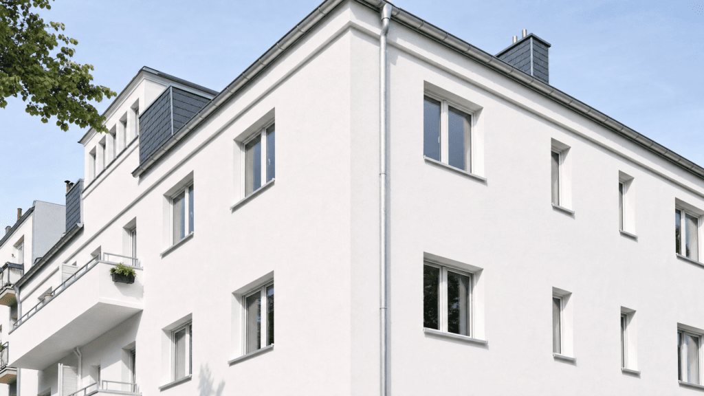Wärmedämmung Berlin - Fertige gedämmte Fassade