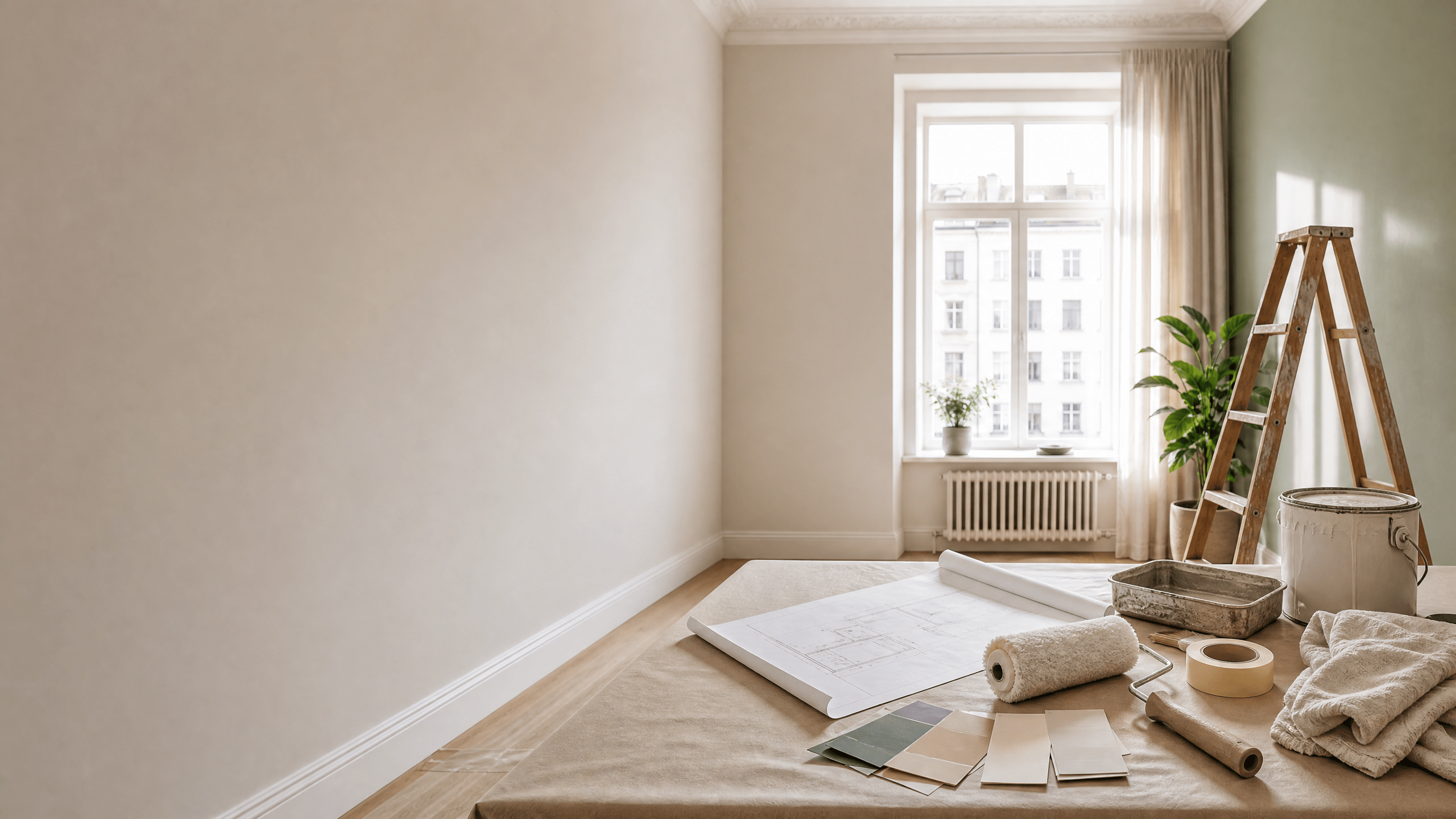 Sorgfältig geplante Wohnungsrenovierung in Berlin